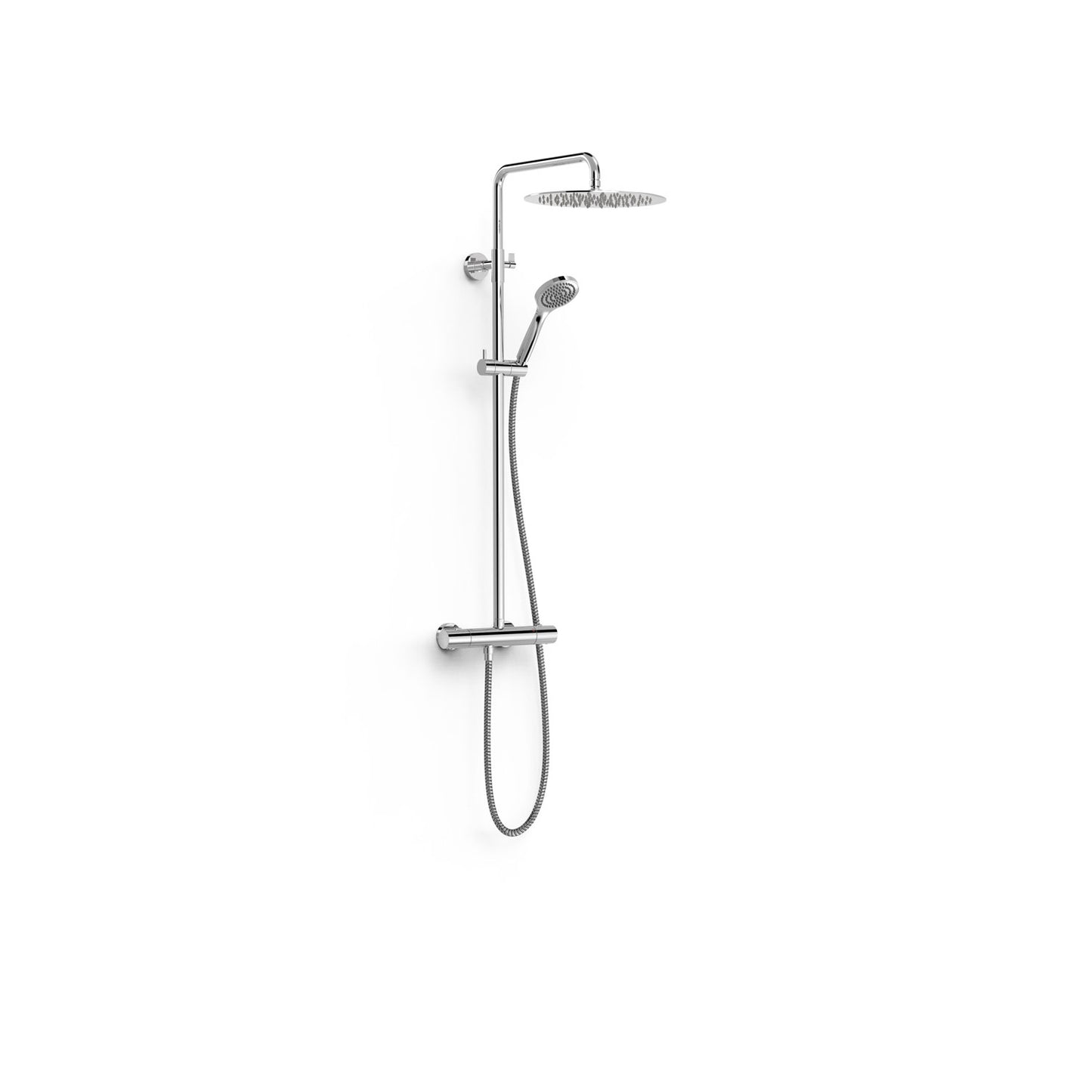 OVER-WALL Ensemble de robinet thermostatique mural à 2 voies pour douche-19038701
