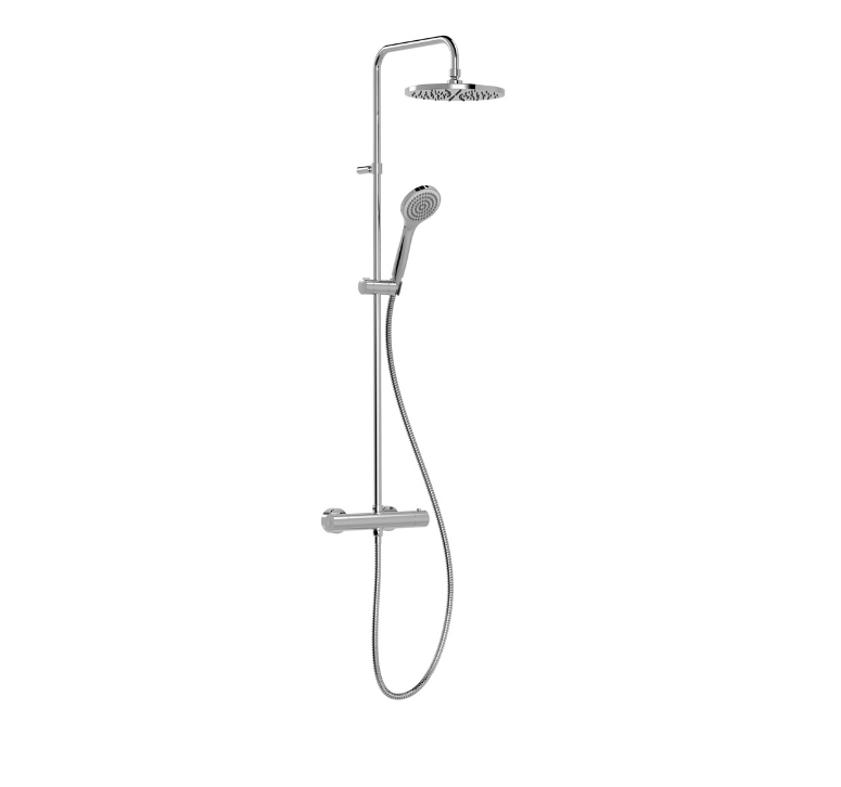 BASE PLUS - colonne de douche thermostatique murale À 2 voies pour douche-21639301