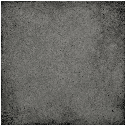 Carrelage aspect ciment 20x20 cm ART NOUVEAU - Charcoal grey