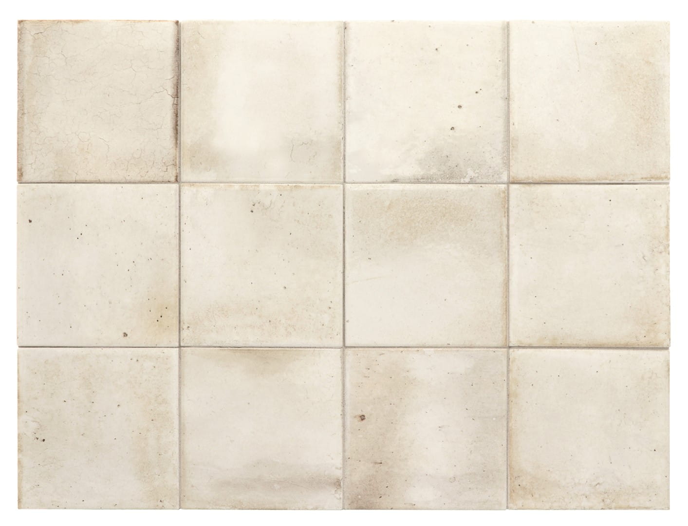 Carrelage effet zellige 10x10 Hanoi white 0.50/boîte