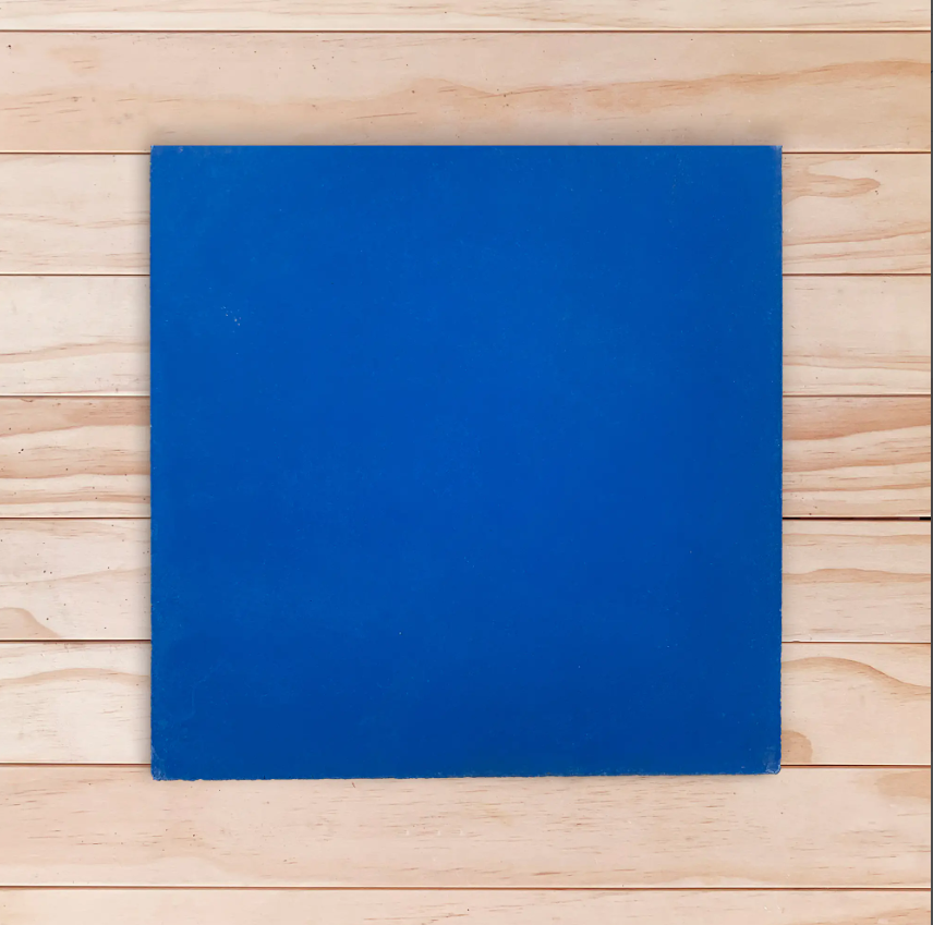 Carreaux de ciment CUADRADO MC38, bleu roi