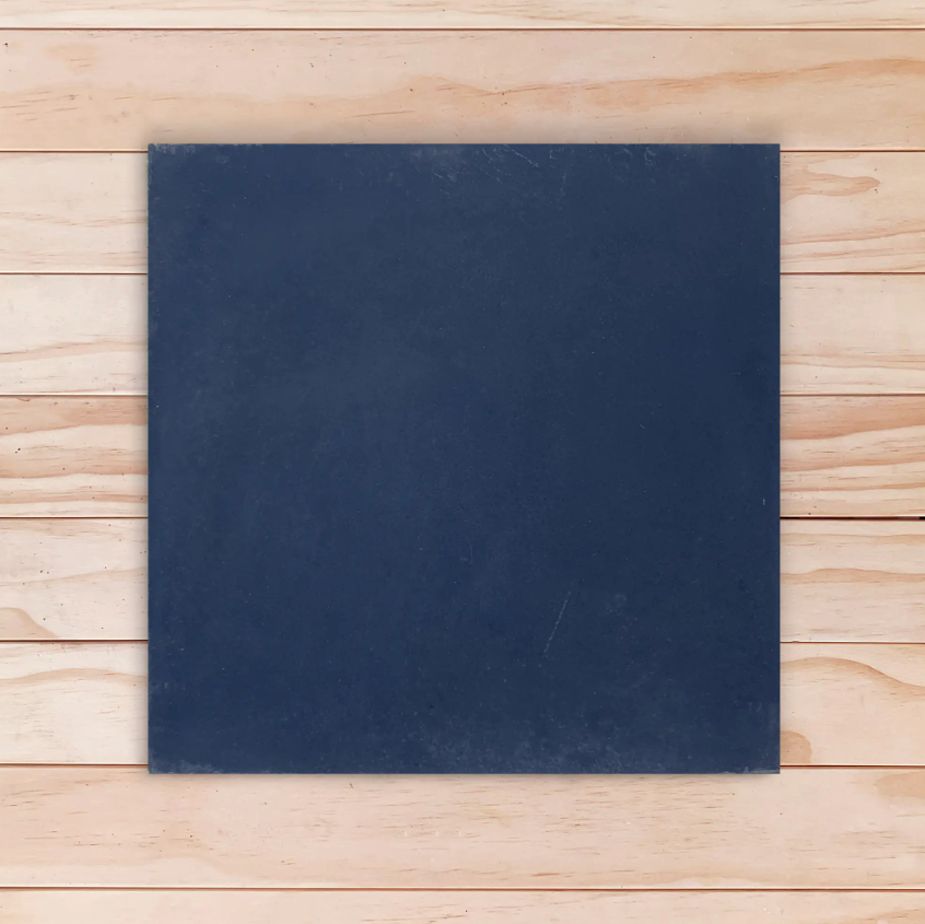 Carreaux de ciment CUADRADO MC44, bleu indigo