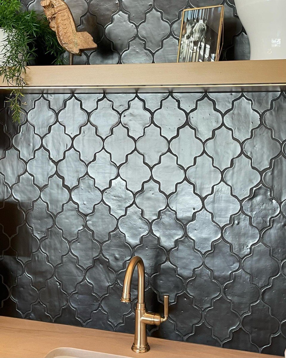 Carrelage Céramique traditionnelle, 11x12.5cm Hexagone Etna 0.7m²/boîte