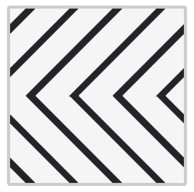 Carreau de ciment géométrique à rayures MOD 299, 20x20 cm 0.6/boîte