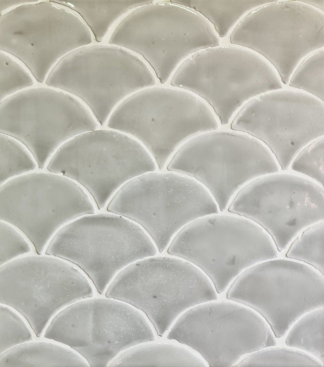 Carrelage céramique traditionnelle écaille ESCAMA, 0.88m²/boîte