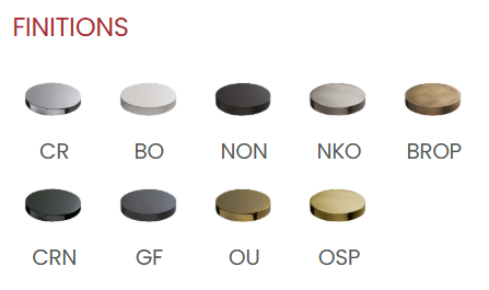 Mitigeur lavabo mural, sans vidage Giulini G 5905/SC