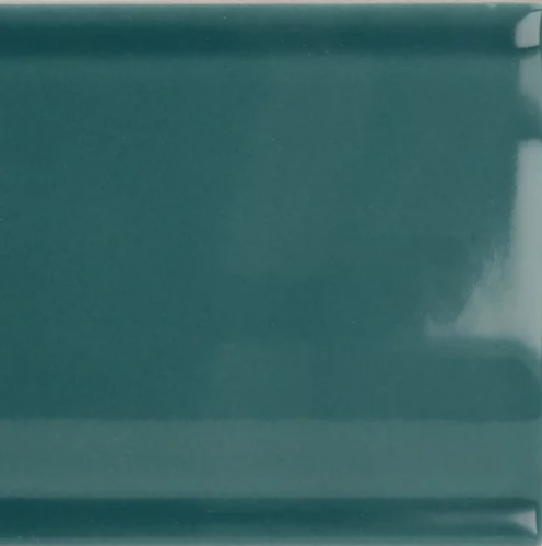 Carrelage mural galbé in, out et lisse VIBE-Newport Green 6.5 x 20 cm