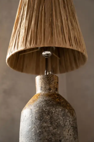 Lampe de chevet ITHAKA en terre cuite