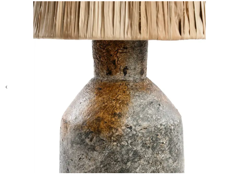 Lampe de chevet ITHAKA en terre cuite