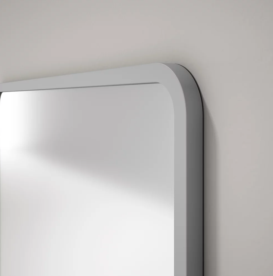 Miroir CAPRI avec cadre angle arrondi 60 x 80 cm