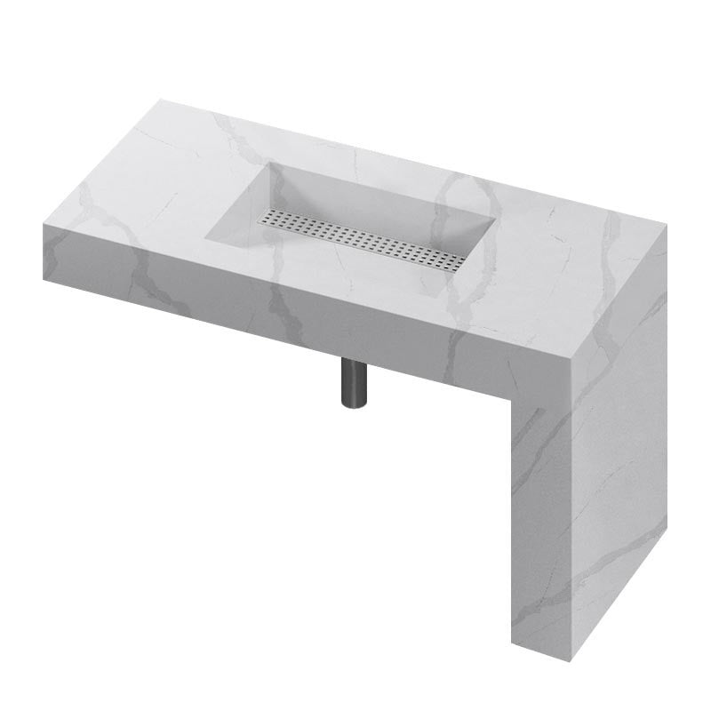 Vasque sur mesure Simplicity en Quartz Silestone®