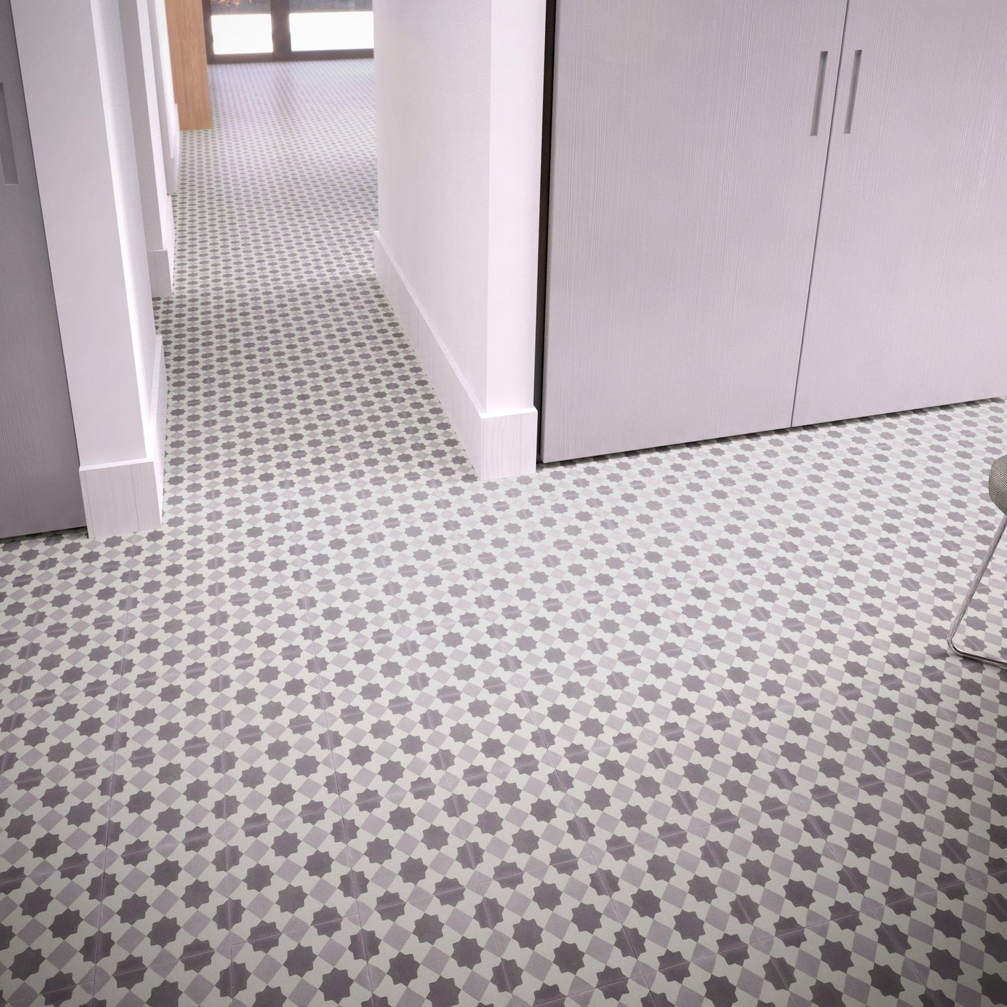 Carreaux de ciment Cuadrado Contemporain - L'Atelier By AC