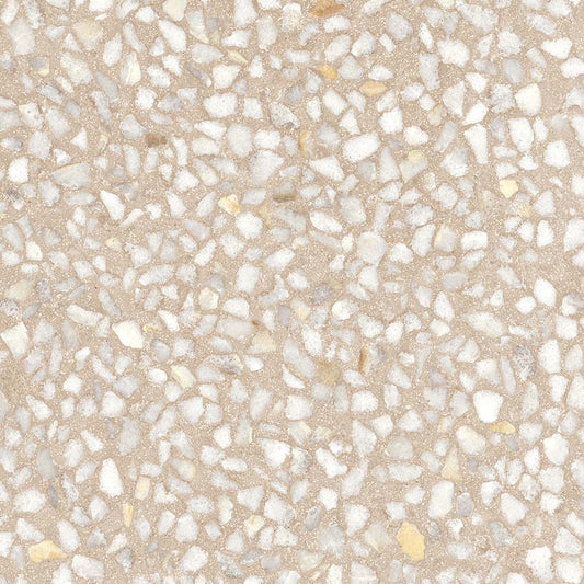 Carrelage Grès Cérame émaillé Imitation Terrazzo Amalfi-R Crème 29,3x29,3 cm