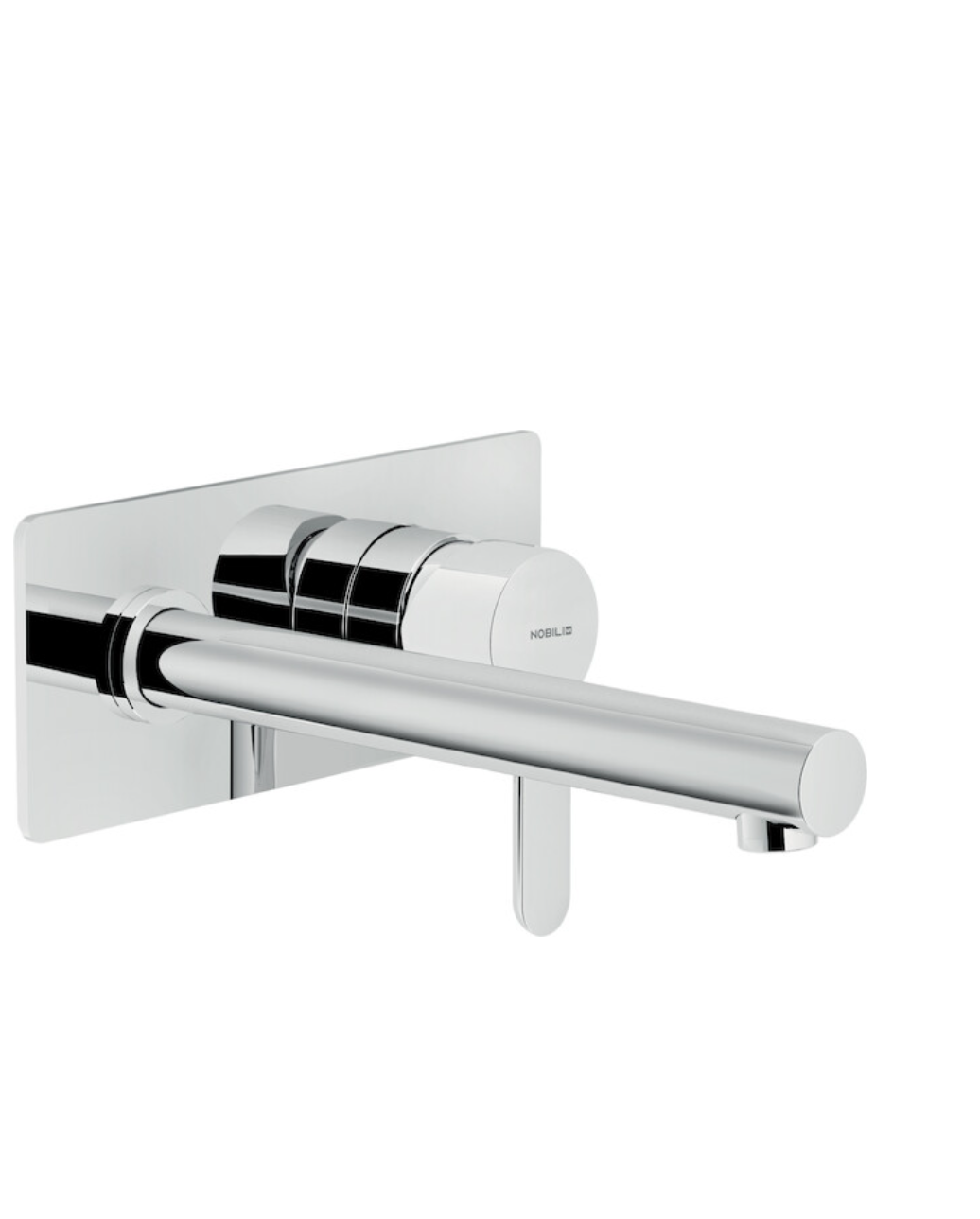 Mitigeur lavabo long bec encastrable façade apparente AB87198/1CR, ABC - L'Atelier By AC