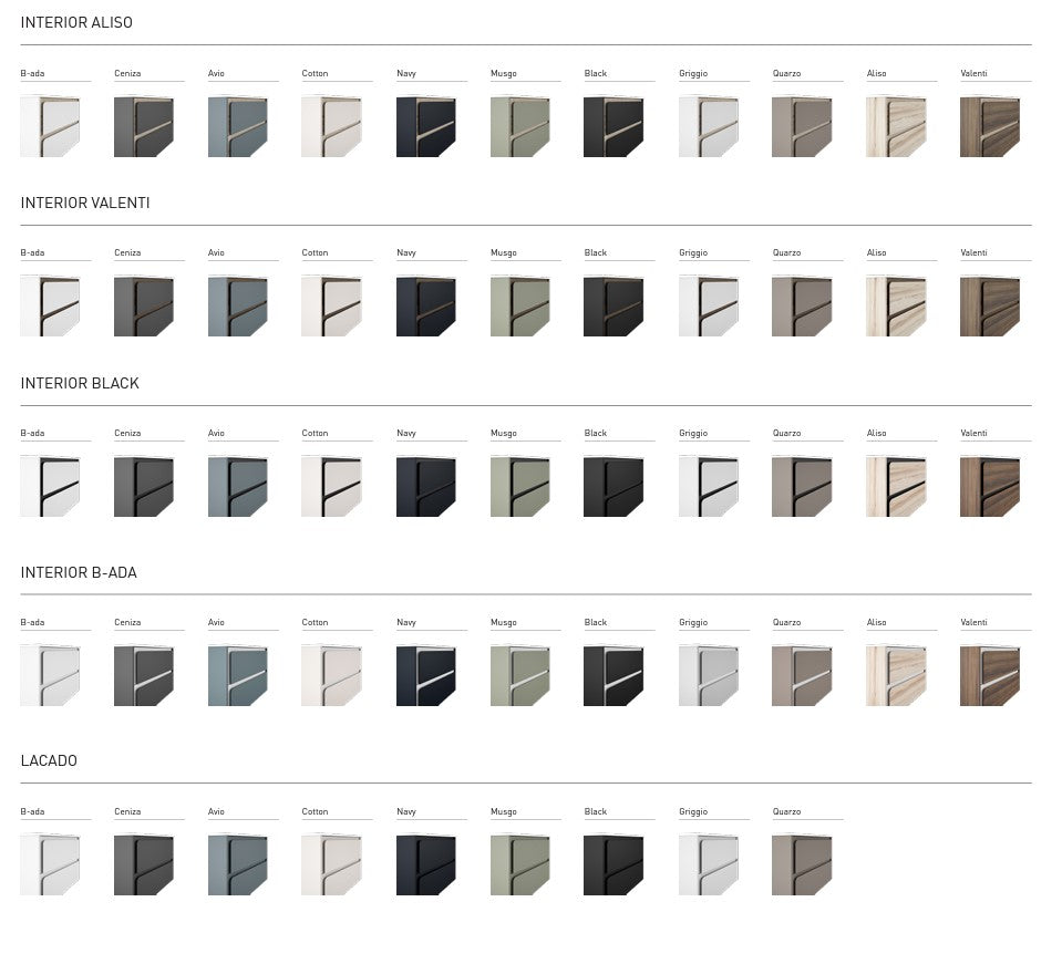 Meuble de salle de bain suspendu, vasque à poser INDICO