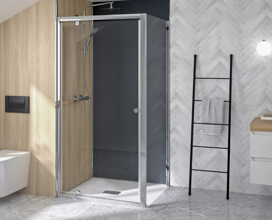 Paroi porte pivotante pour douche en niche ou angle Supra P - L'Atelier By AC