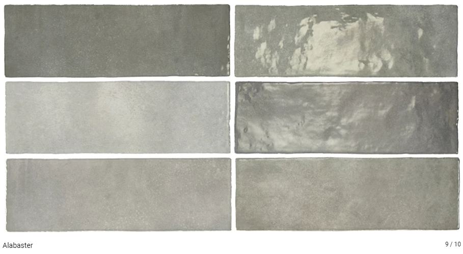 Carrelage effet zellige 6.5x20 ARTISAN 0.50/boîte