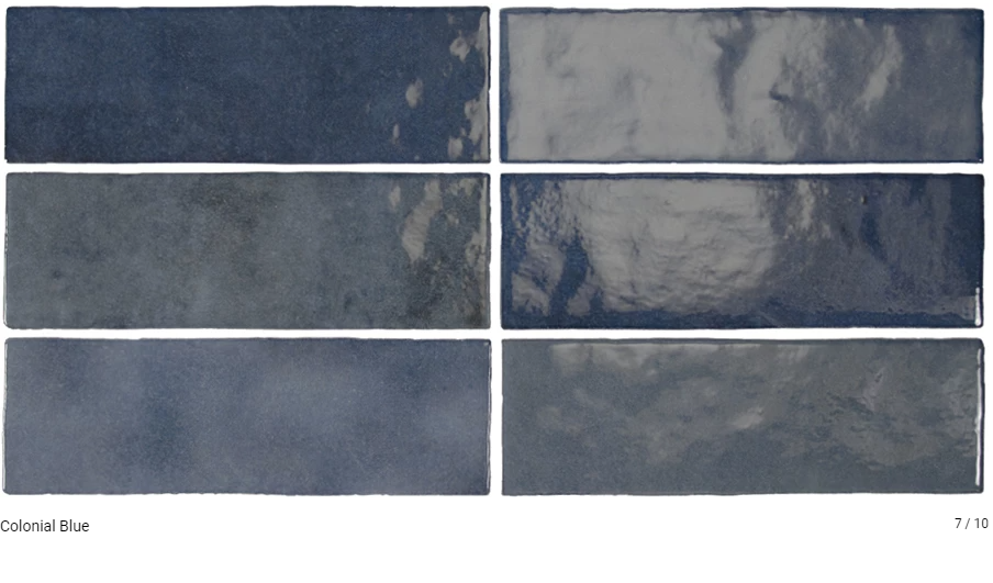Carrelage effet zellige 6.5x20 ARTISAN 0.50/boîte