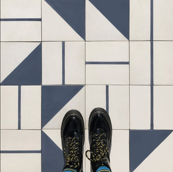 Carreaux de ciment géométriques 282, 20x20 cm