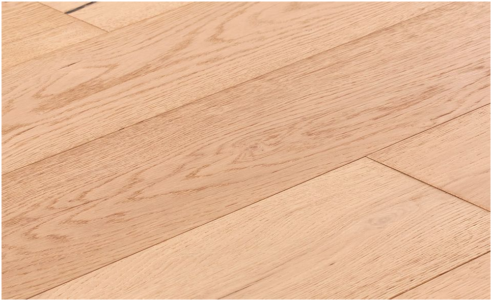 Revêtement sol bois, chêne naturel, verni, larg. 19.00 cm