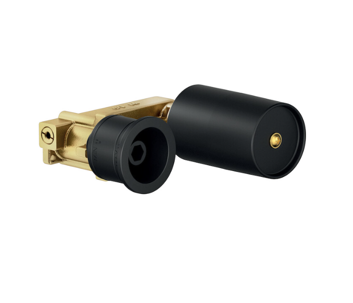 Mitigeur lavabo long bec encastrable façade apparente AB87198/1CR, ABC