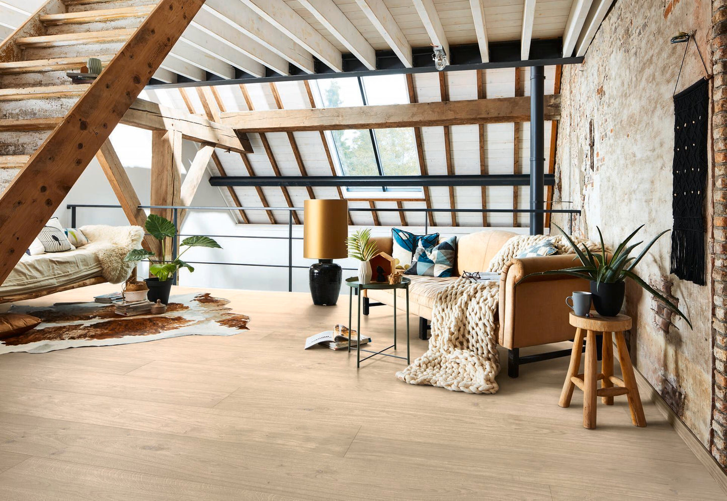 Parquet Chêne Blancs Gamme Couleurs 