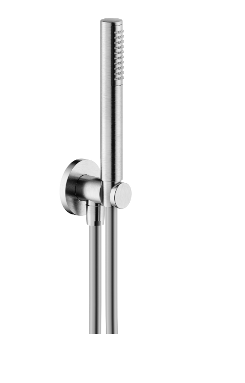 Nobili AD146/32IX Set de douche avec prise d'eau - inox