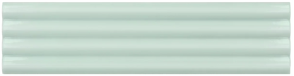 Faïence murale Kit-kat relief Costa Nova 5x20 cm Banyan bleu