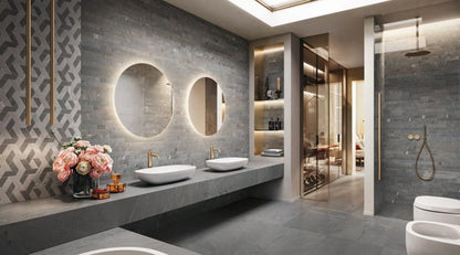 Way poser dans une salle de bain - L'Atelier By AC