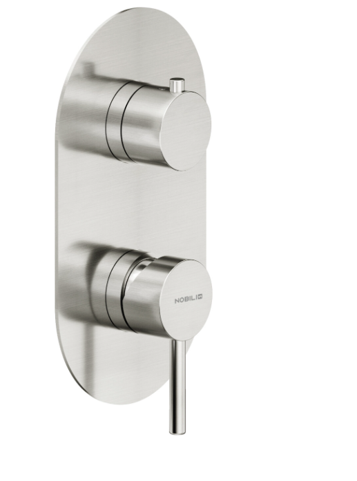 Nobili WE81102/TIX Live Mitigeur de douche mural 2 voies - Inox