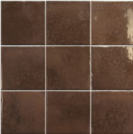 faïence murale marron