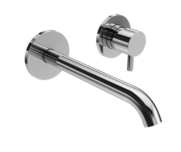 Wall-mounted basin mixer, without waste Giulini G