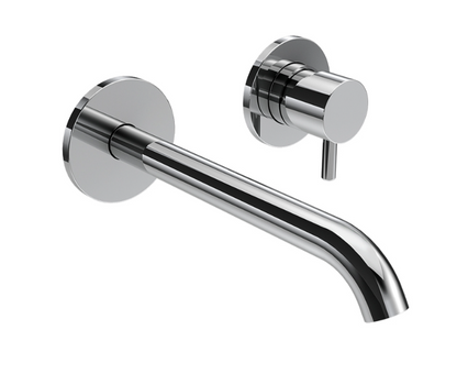 Wall-mounted basin mixer, without waste Giulini G