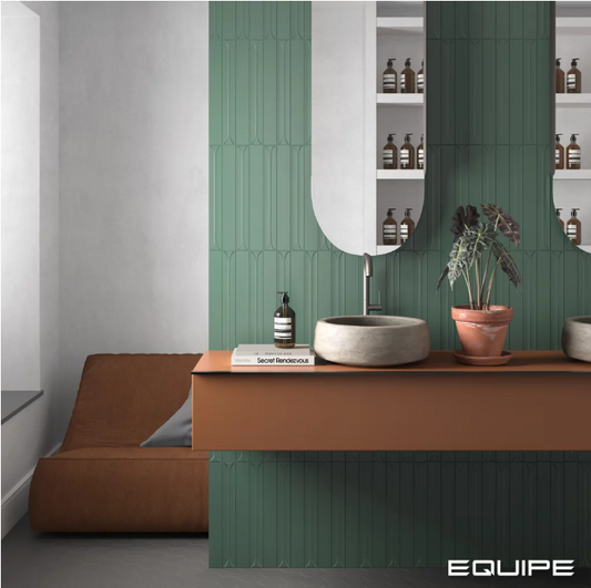Carrelage mural HOPP 5 x 40 cm relief BROVert