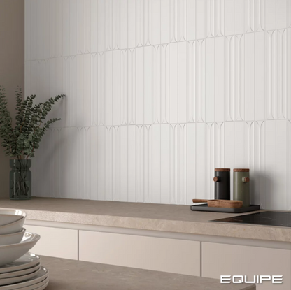 Carrelage mural HOPP 5 x 40 cm relief BRO Golden