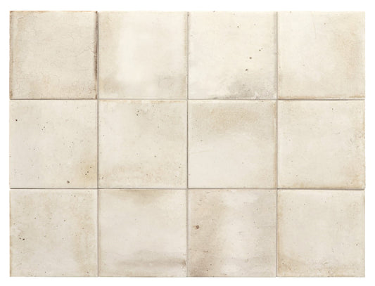 Carrelage effet zellige 10x10 Hanoi white 0.50/boîte