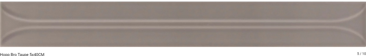 Hopp bro graphite taupe matt