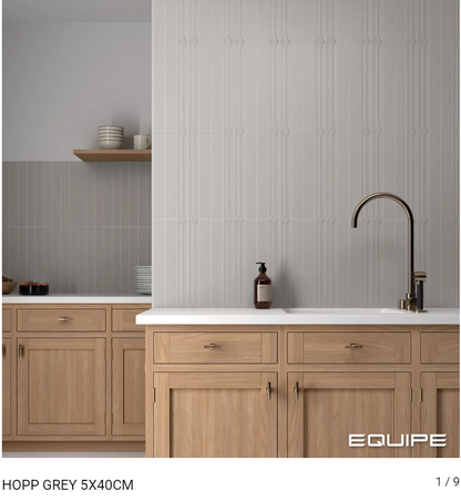 Carrelage mural HOPP 5 x 40 cm relief BRO Golden