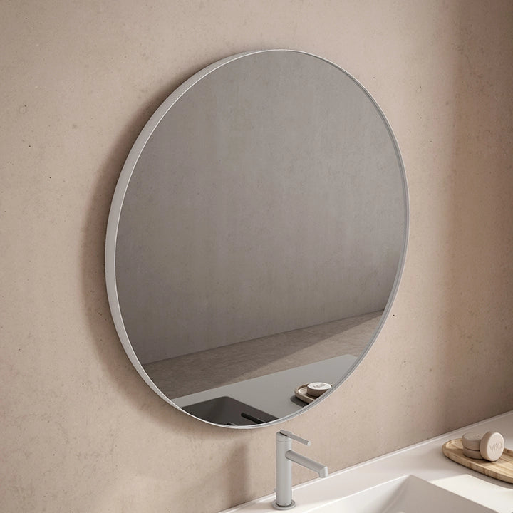 Miroir nara contour blanc