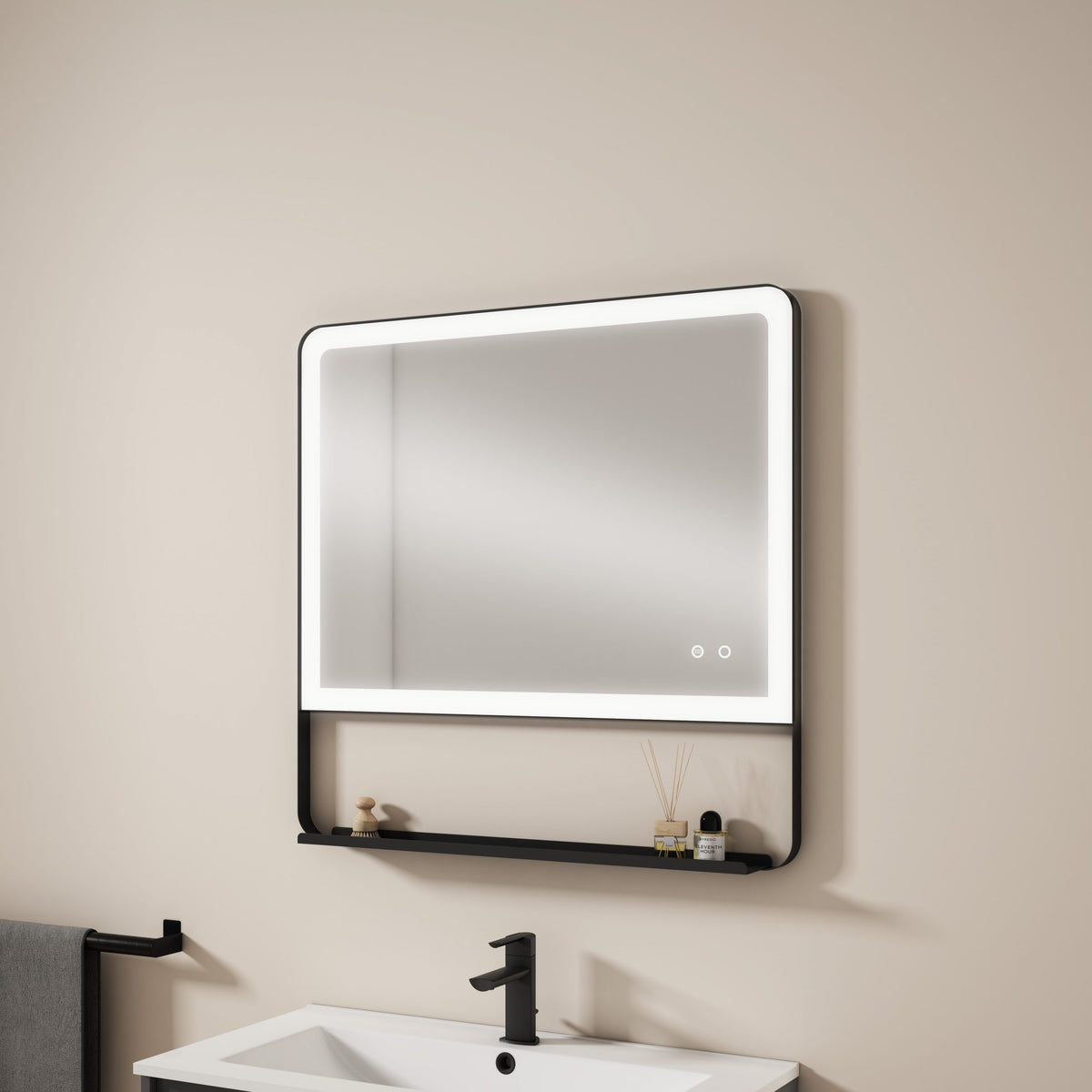 Miroir aero-led