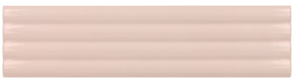 Faïence murale Kit-kat relief Costa Nova 5x20 cm Beige Pâle