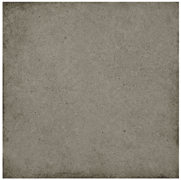 Carrelage aspect ciment 20x20 cm ART NOUVEAU - gris anthracite Tobacco
