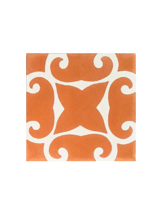 Carreau de ciment contemporain MOD 129, 20x20 cm