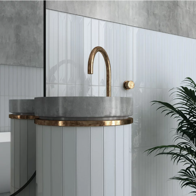 Carrelage mural VITRAL lisse sky 