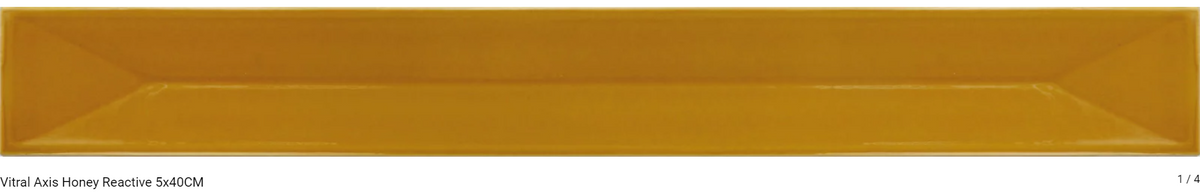 Carrelage mural VITRAL relief honey