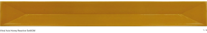Carrelage mural VITRAL relief honey