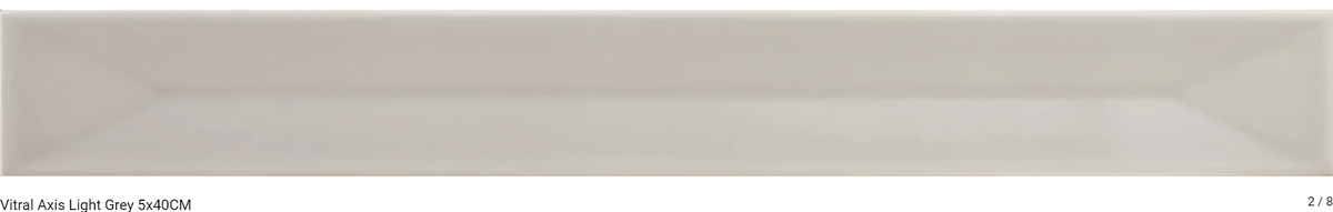 Carrelage mural VITRAL grey relief