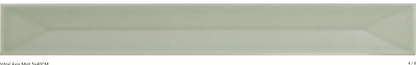 Carrelage mural VITRAL mint relief