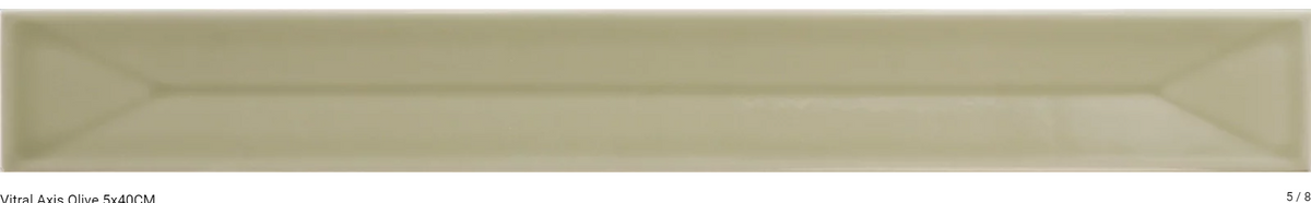 Carrelage mural VITRAL relief olive
