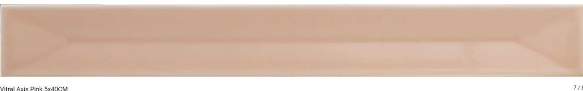 Carrelage mural VITRAL pink relief 